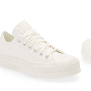 Converse All Star Lift White Platform NEW Size 7